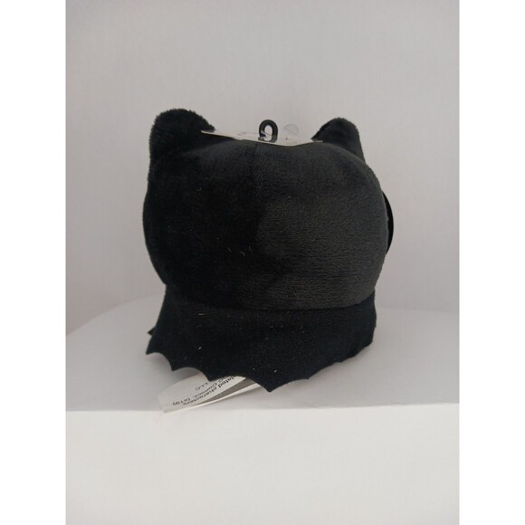 Hallmark Fluffball Black Batman DC Comics NWT Plush Ornament Decoration HTF - Picture 3 of 9